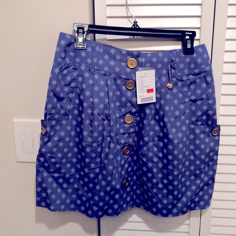 Urban Outfitters Button Skirt w/Pockets - Size L